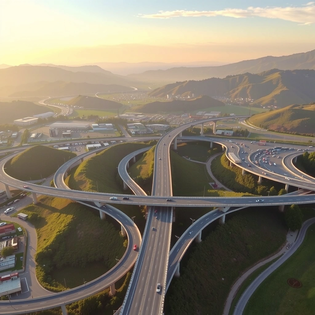 Infraestructura de transporte andina